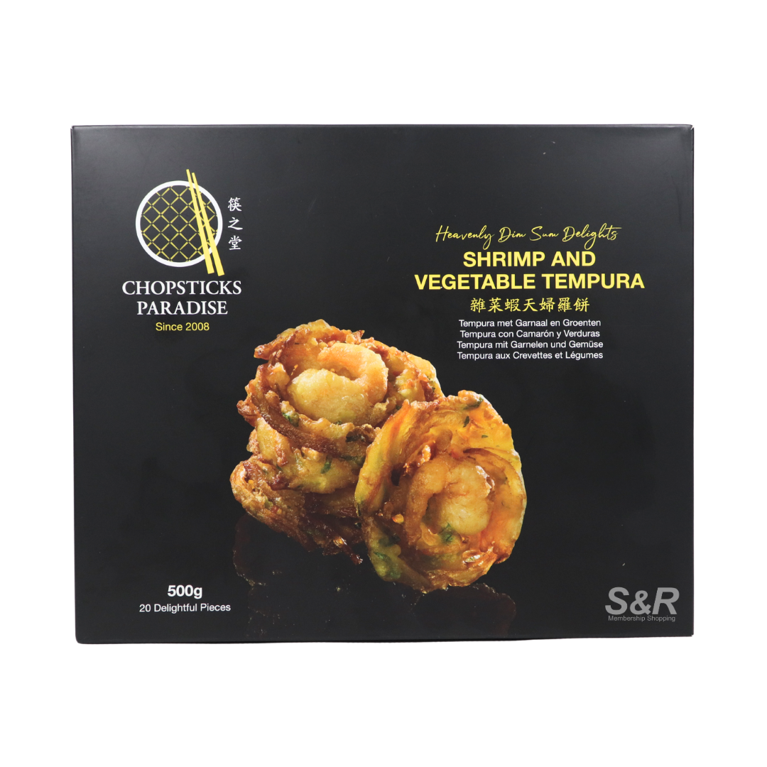 Chopsticks Paradise Shrimp & Vegetable Tempura 500g